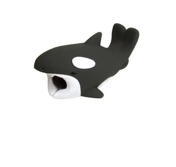 Animal-themed cable protector sleeve for Apple iPhone charging cables