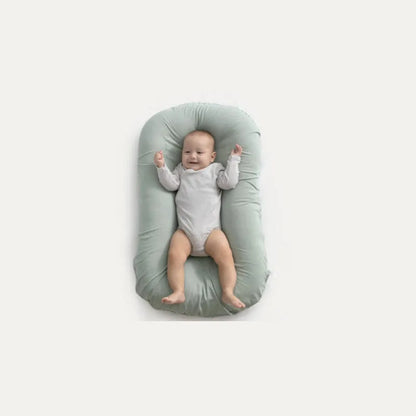 75x45cm portable cotton baby nest crib for infants with soft PP cotton filler in various colours