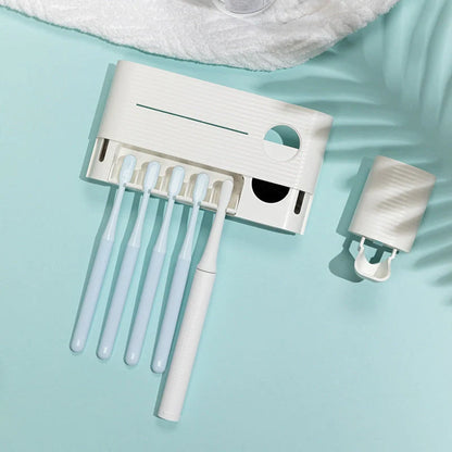 UV Toothbrush Two-in-One Plastic Sterilizer with compact design and UVC light