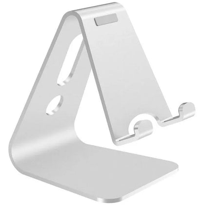Aluminium phone and tablet stand in Black, Red, Rose Gold and Silver colour options