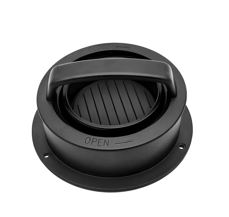 Square meat press with removable base creating uniform 12.5cm burger patties