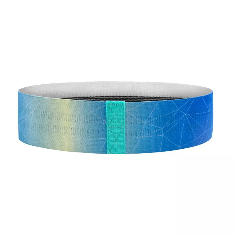 Pure cotton yoga resistance band for buttocks and hip exercises in various colors and sizes