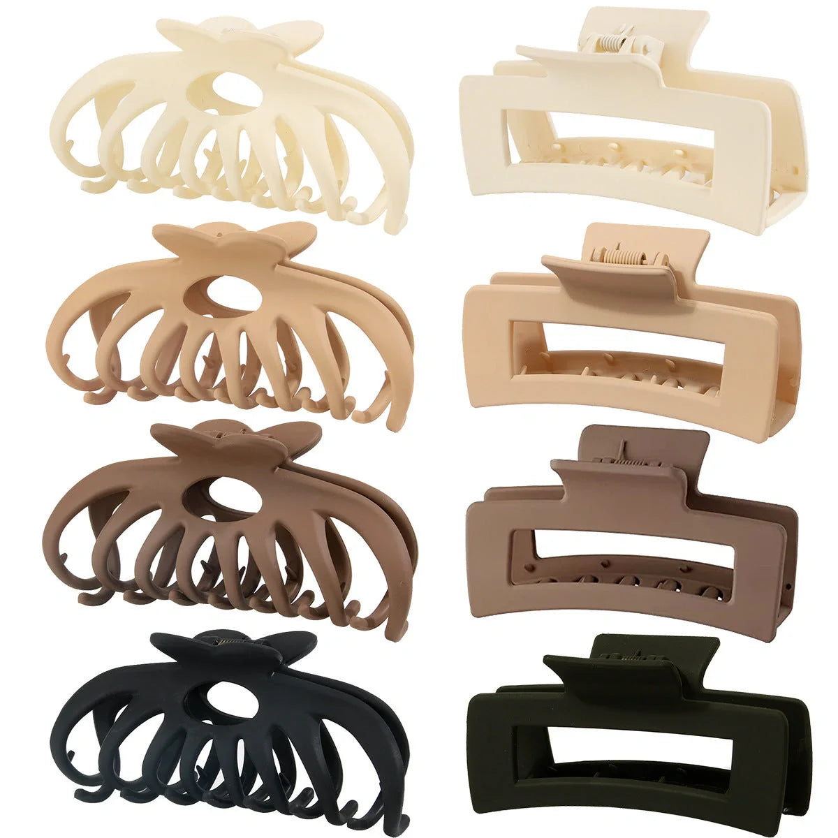 Candy-coloured ponytail clip hair accessory in assorted colours