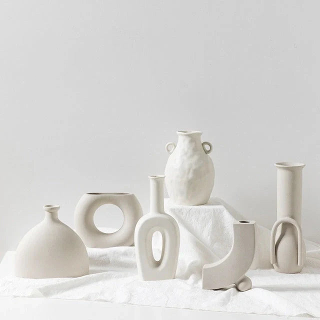 Elegant Nordic Ceramic Vase for stylish home decor