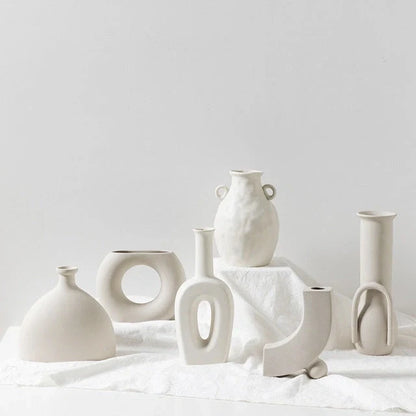 Elegant Nordic Ceramic Vase for stylish home decor
