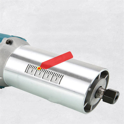 800W Electric Wood Polishing Trimmer with aluminium alloy body and dustproof casing