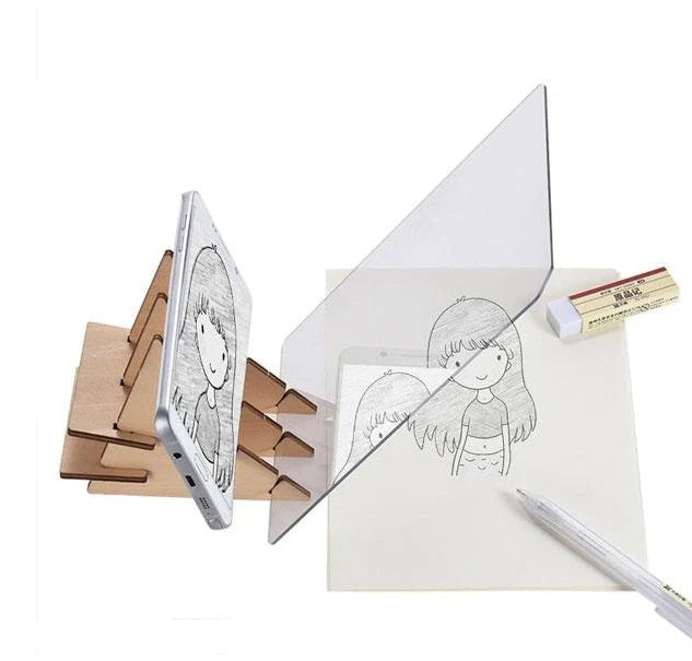 ABS Material Painting Tracing Board for artists and hobbyists, 22.5 x 15.6cm