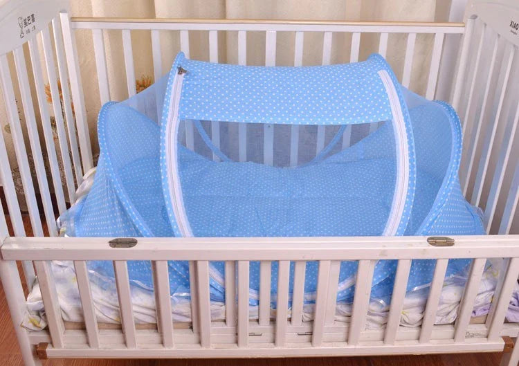 Homeenjoy UK Breathable Insect-Free Foldable Baby Travel Cot