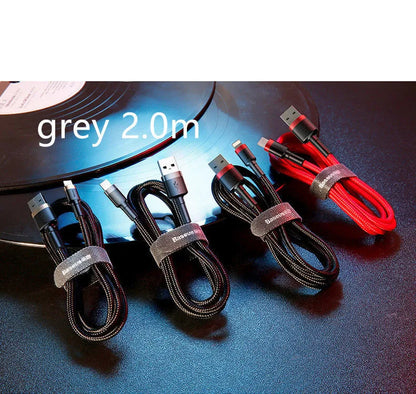 USB-C to Lightning fast charging cable for iPhone with gold connector in 0.5m, 1m, 2m and 3m length options