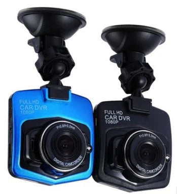 Compact 1080P Dash Cam with Night Vision, G-Sensor, and Wide-Angle Lens