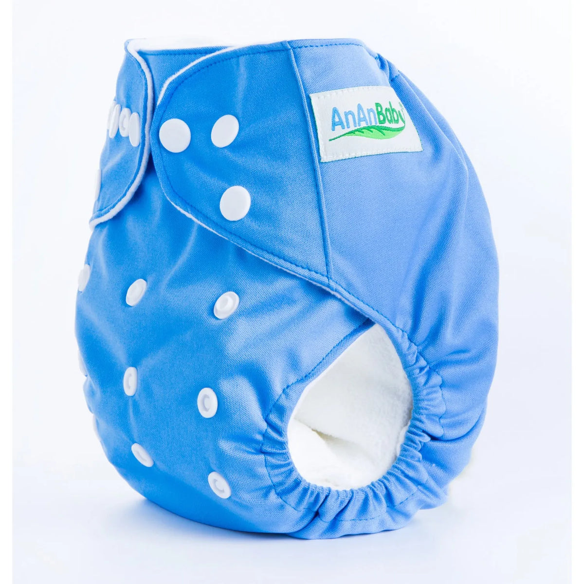 Solid colour leak-proof baby diaper pants with brushed cloth and bamboo charcoal lining, 36.5 x 32.5 cm