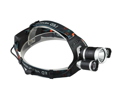 Camping light with 5800mAh battery and 20W LED output for outdoor illumination