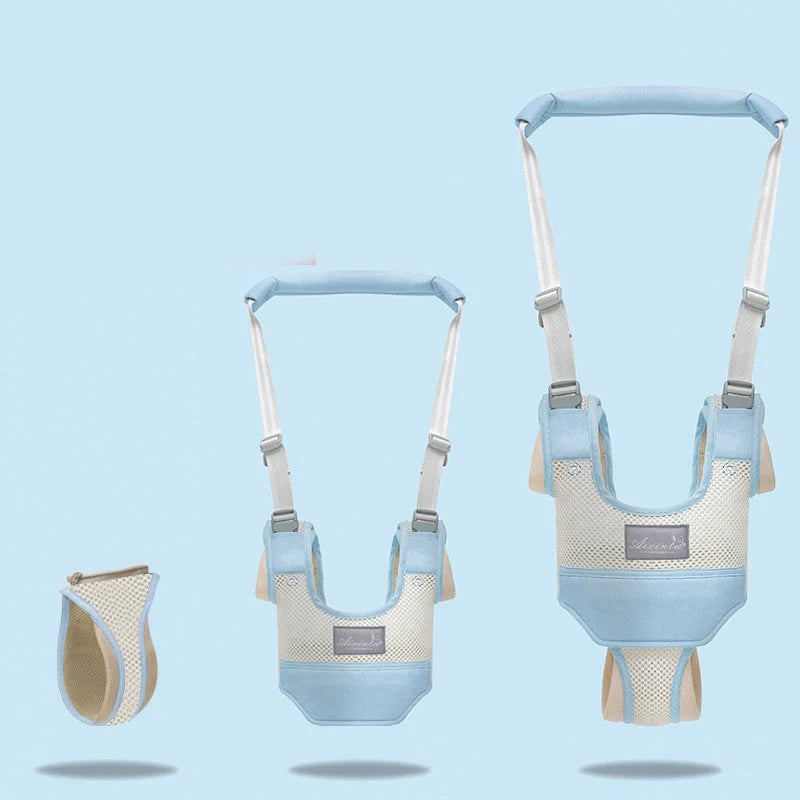 Breathable baby walker harness for toddlers in various colours and designs