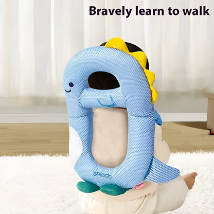 Cartoon anti-collision pillow for baby walking protection with knee pads