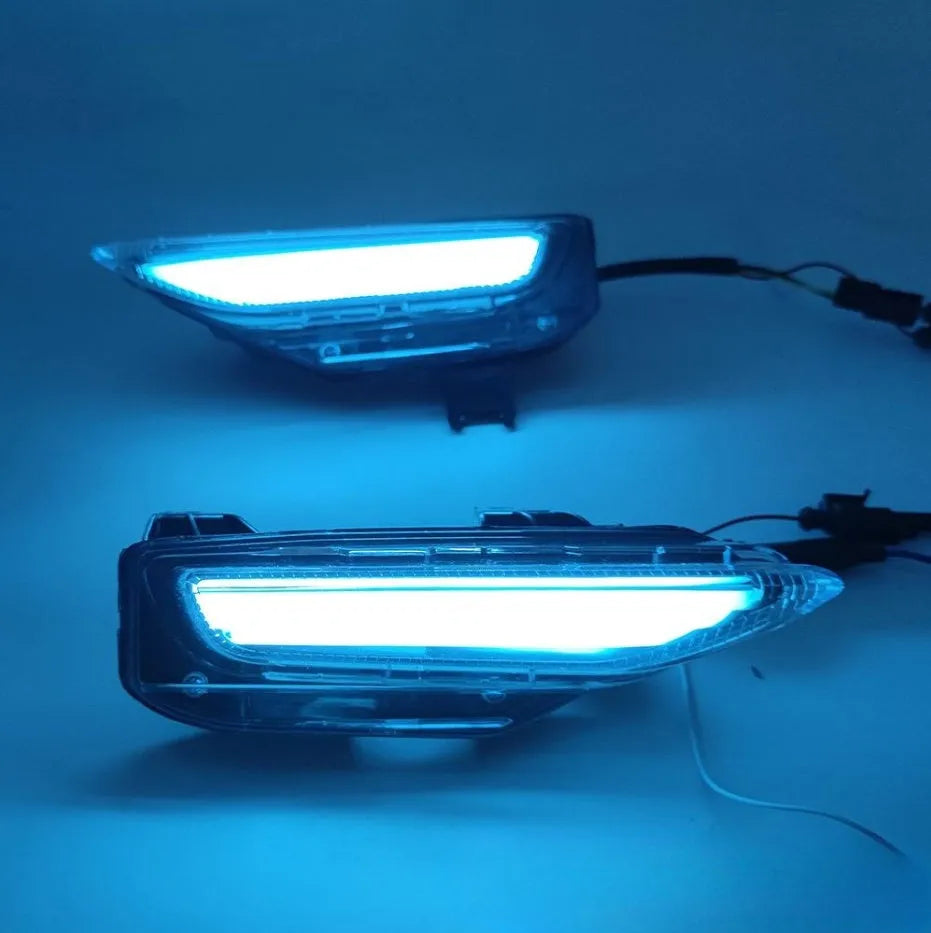 Infiniti Q50 Q70 front bumper LED daytime running lamp with turn signal function