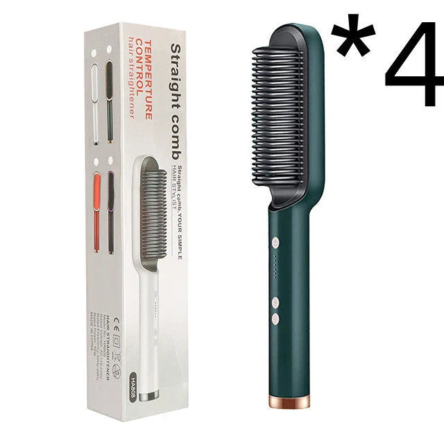 2-in-1 Hair Styler with Tourmaline Ceramic Heating, Intelligent Temperature Control, and Negative Ion Technology