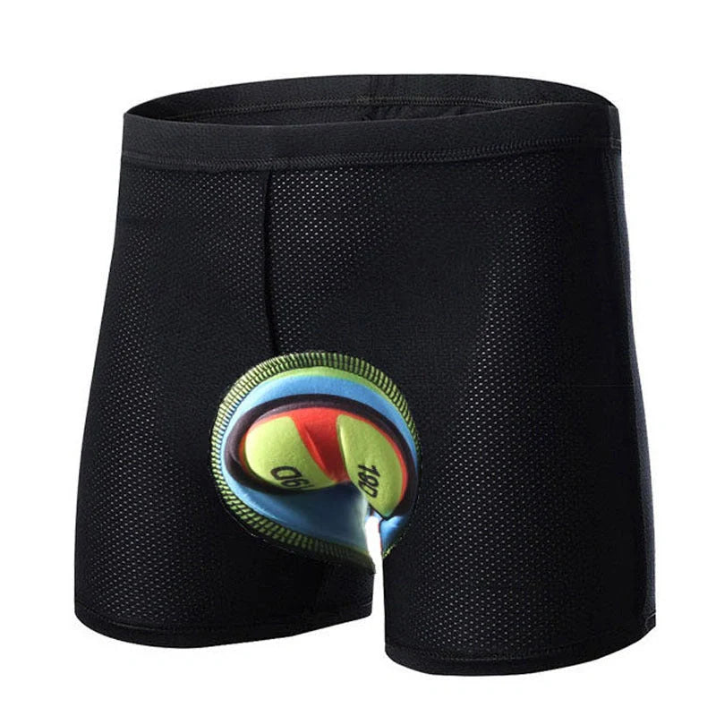 Cycling shorts with 3D gel pads for long-distance comfort and protection