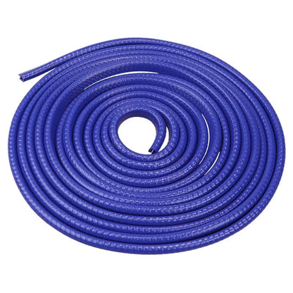 Universal car door anti-collision strip with steel disc for edge protection