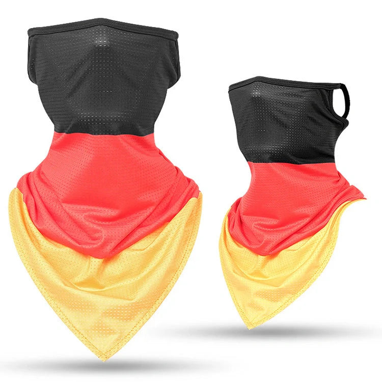 Breathable Face Guard Thin Tubular Ring Scarf in various colours