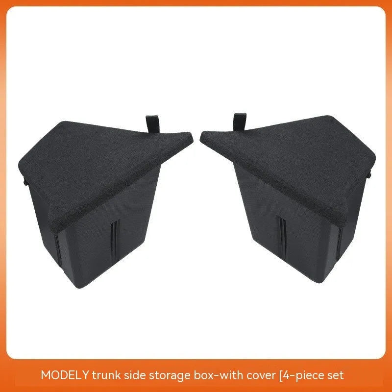 TPE protective cover for Tesla Model Y trunk side storage box