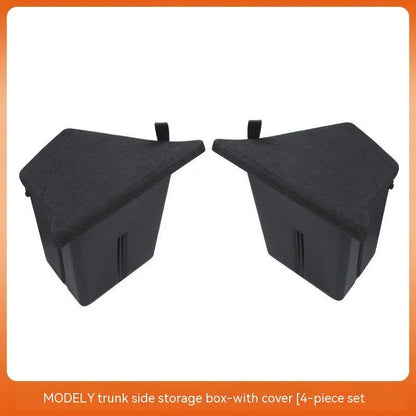 TPE protective cover for Tesla Model Y trunk side storage box