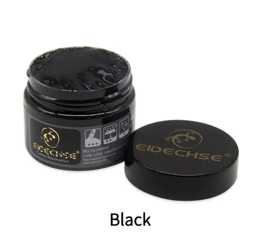 50ml leather repair cream colour restorer paste for car seats, sofas, shoes and wallets in multiple colours