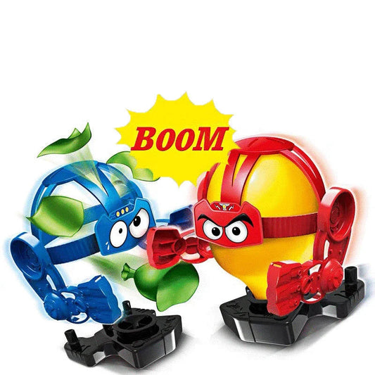 Battle Ballon Boxing Robot - Interactive Punching Toy with Adjustable Goggles for Competitive Balloon Fights