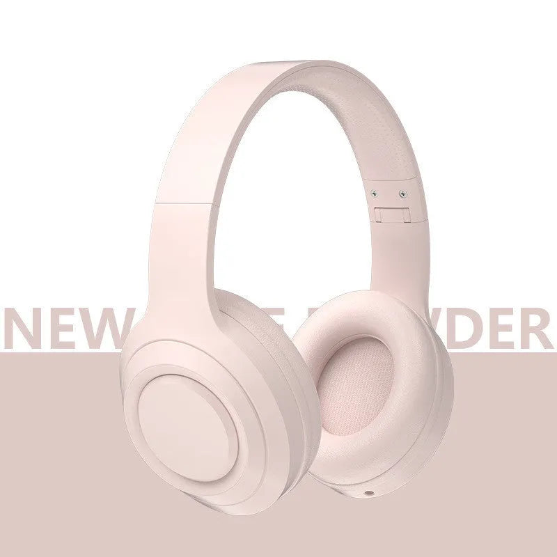 DR58 Bluetooth wireless headset with over-ear design in black colour
