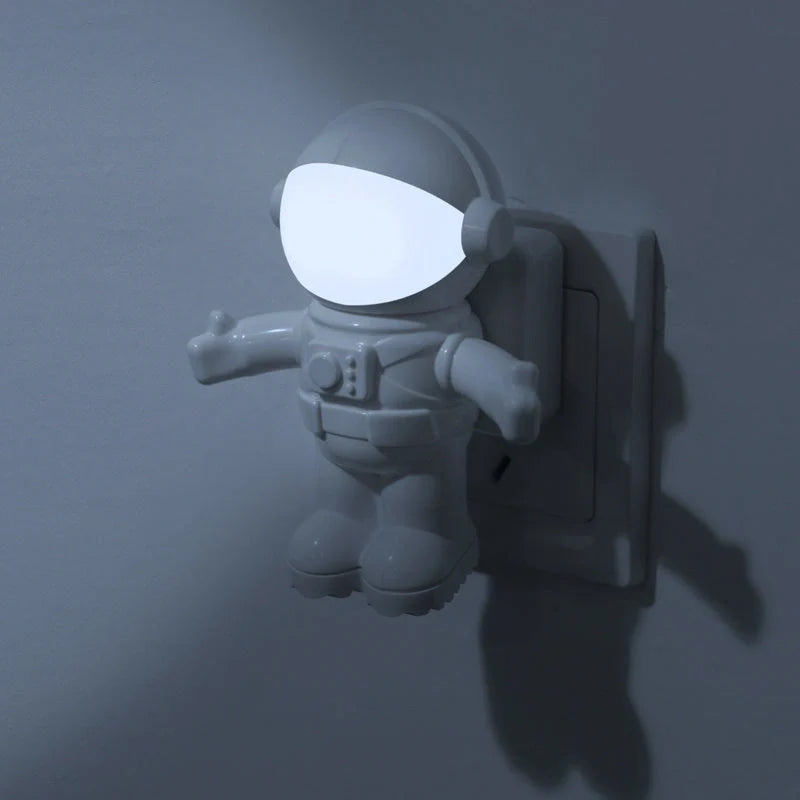 Astronaut USB Desk Lamp with adjustable gooseneck arm and built-in switch control