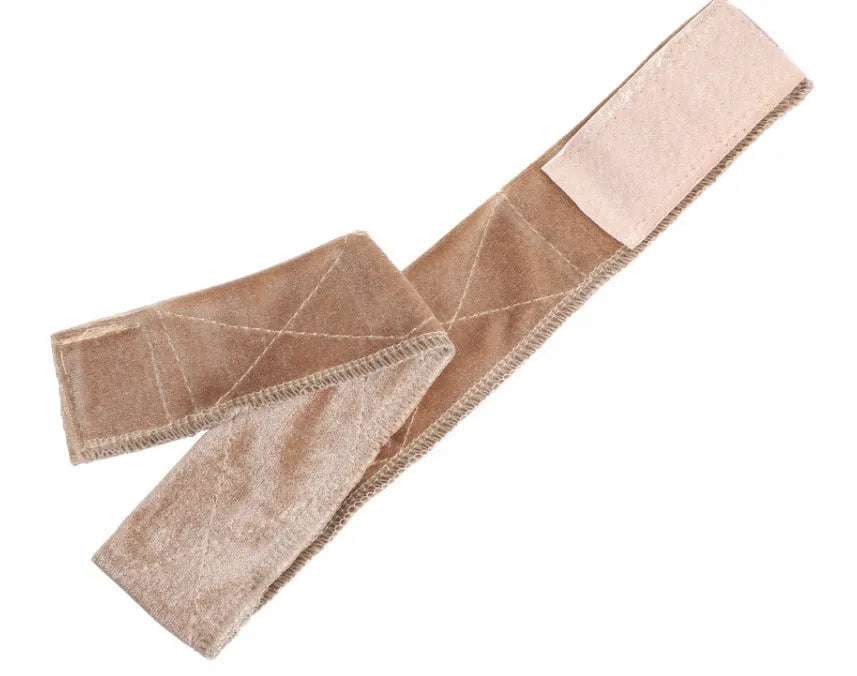 Adjustable velvet wig grip headband in beige, black, coffee, dark brown, skin, special coffee, and special skin colours.