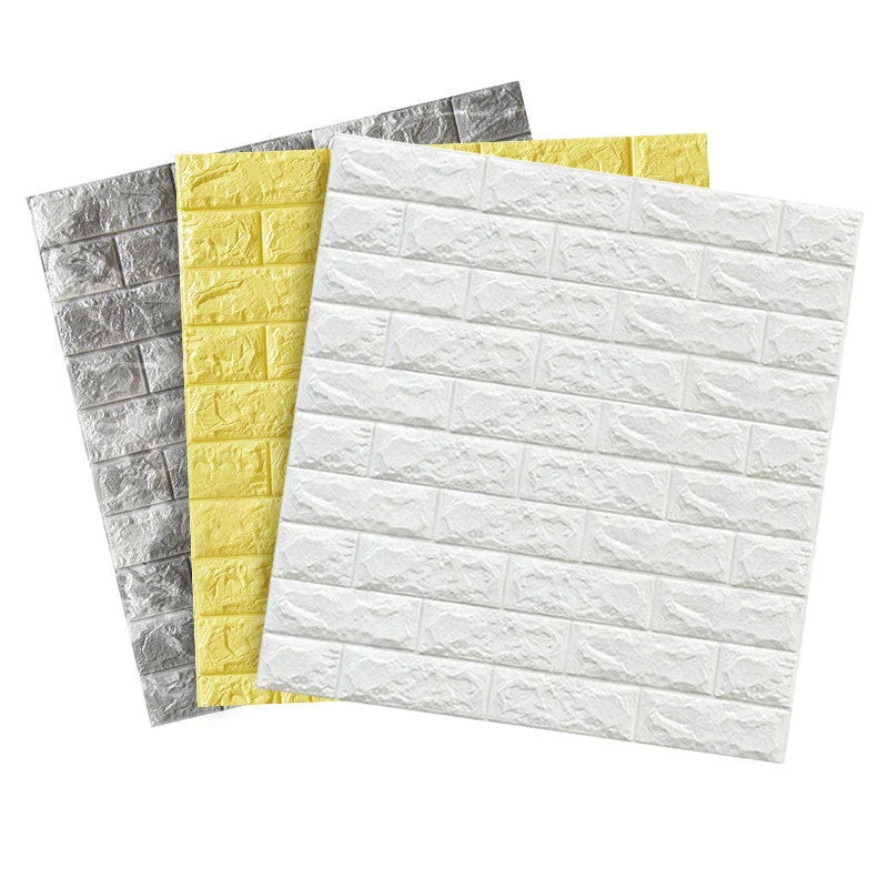 Decorative 3D wall tiles in various colors for a modern bedroom makeover
