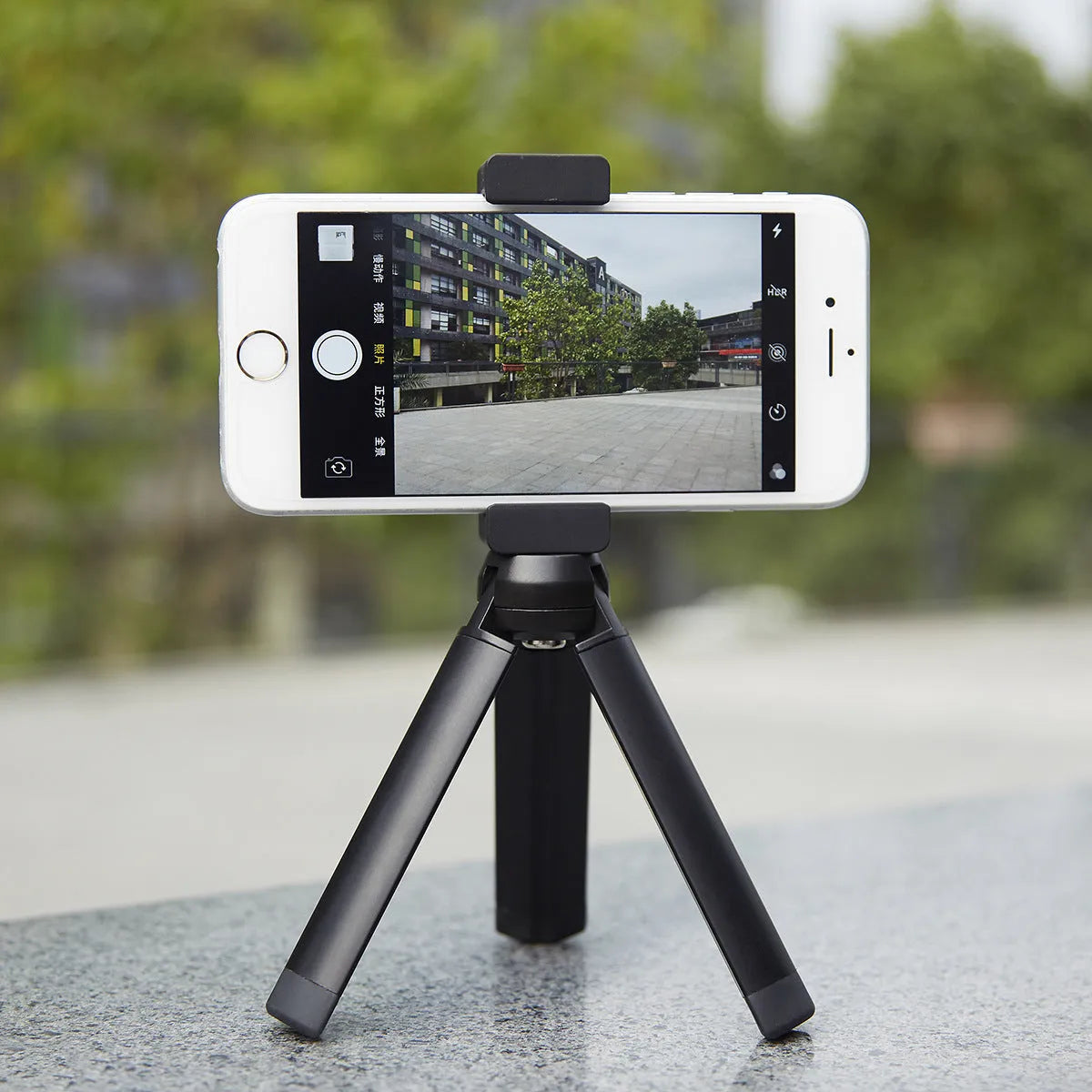 Aluminium alloy handheld bracket for Apple iPhone with tripod mount