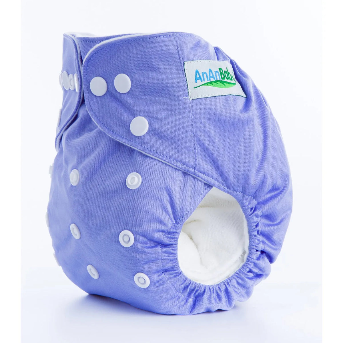 Solid colour leak-proof baby diaper pants with brushed cloth and bamboo charcoal lining, 36.5 x 32.5 cm