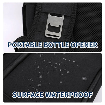 Double layer insulated waterproof picnic backpack in camouflage colour with 22L capacity
