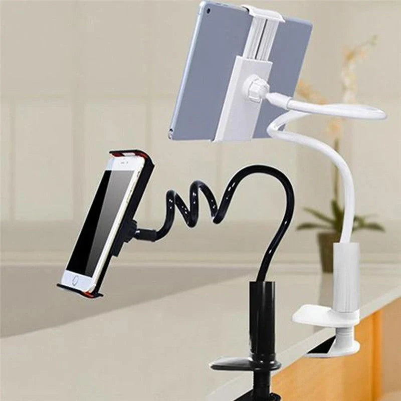 Adjustable 360-degree phone and tablet stand with durable magnalium construction