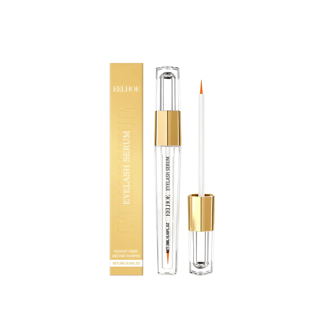 3ml thick eyelash care liquid with myristyl pentapeptide-4, Centella asiatica extract and hyaluronic acid