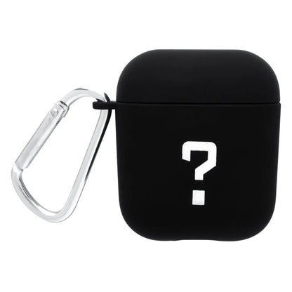 Black and Pink hard PC plastic covers for AirPods cases with decorative patterns.