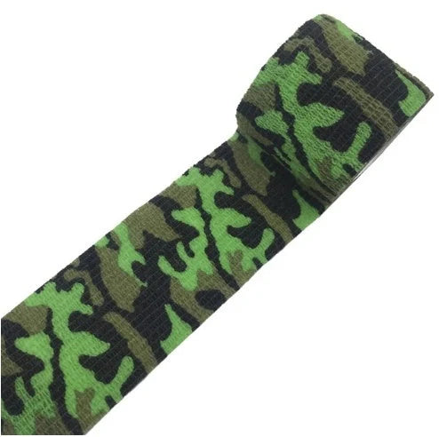 Self-Adhesive Camouflage Elastic Bandage for secure first aid support