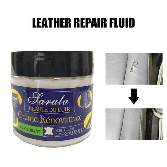 Leather Repair Restoration Kit - Revive Discolored, Scratched, or Faded Leather