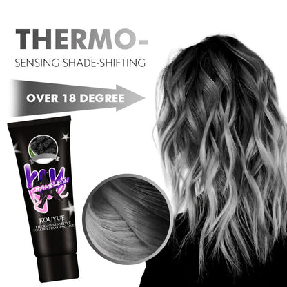 Professional Thermochromic Hair Dye Cream with colour changing effect