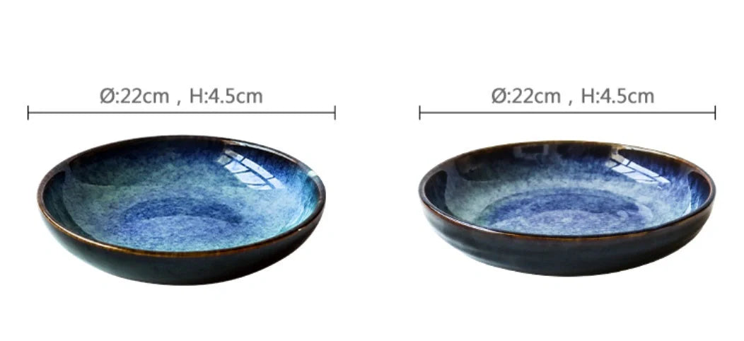 Ceramic Binaural Baking Pan for even baking, available in two sizes