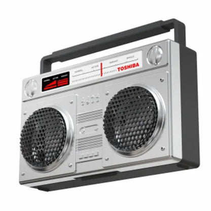 Gold cassette tape car air freshener with zinc alloy construction on car dashboard