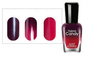 7ml oily warming nail polish bottle in a selected shade from W01 to W33, 33 colour options