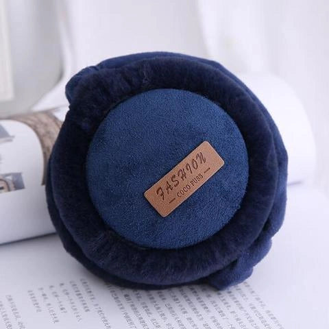 Bluetooth Earmuffs Headphones in various colors with plush lining for winter warmth