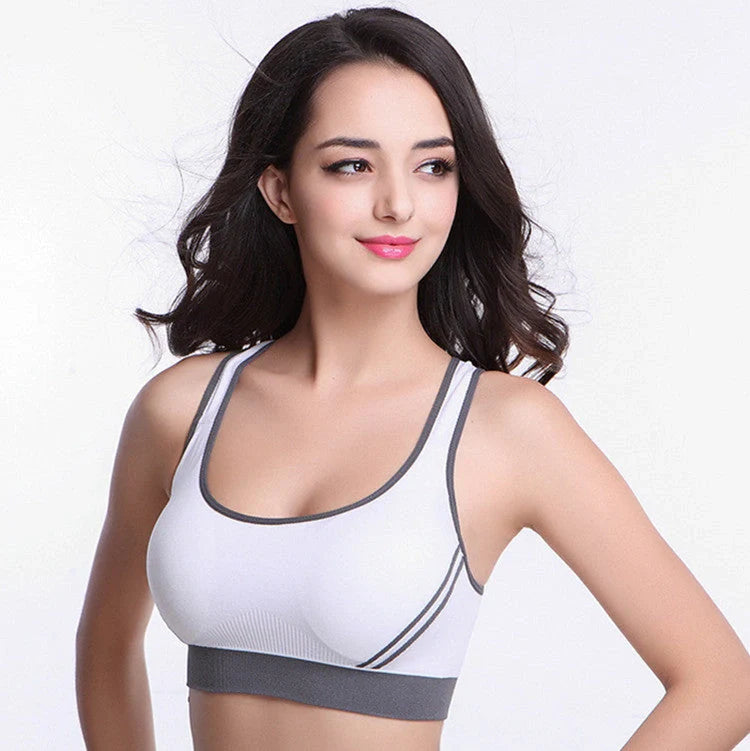 Women's Athletic Vest Padded Tank Top in various colors and sizes