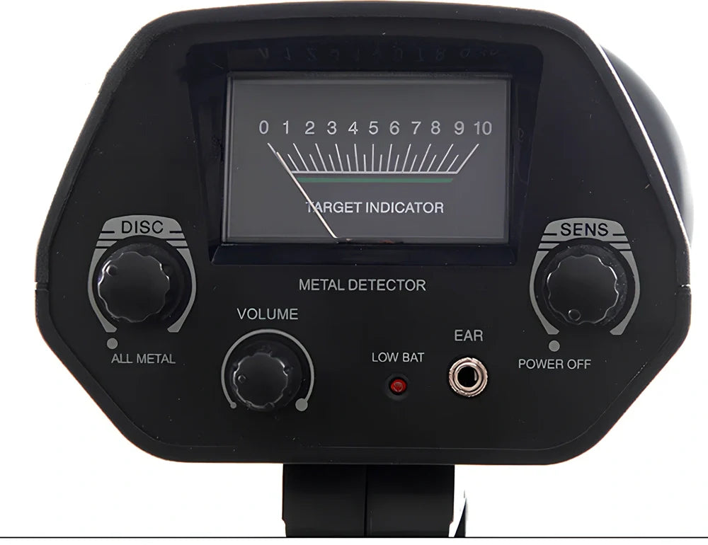 Underground metal detector with 1 metre range for detecting coin-sized objects