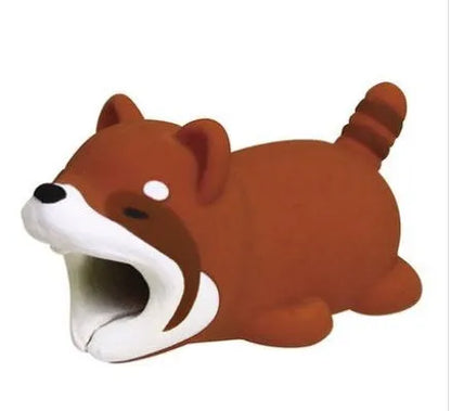 Animal-themed cable protector sleeve for Apple iPhone charging cables