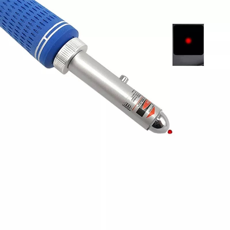 Golf Flat Laser Swing Assistant Trainer with red laser feedback for swing correction
