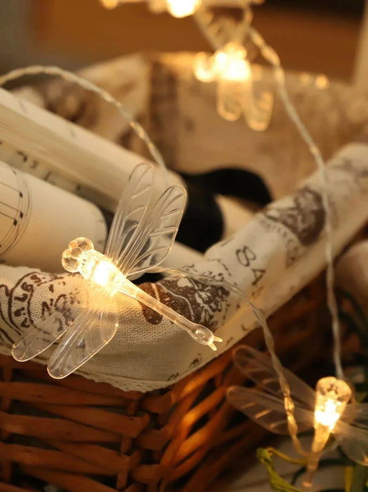 3 metre butterfly Christmas light string with 20 LED lights and 15cm spacing