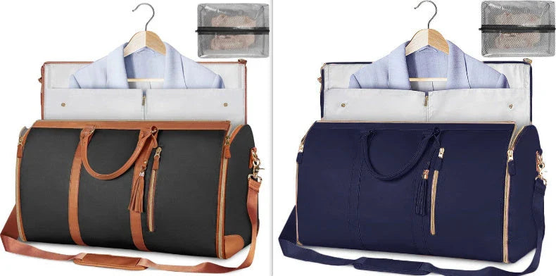 Stylish and durable carry-on travel bag with convenient organization pockets and versatile storage options